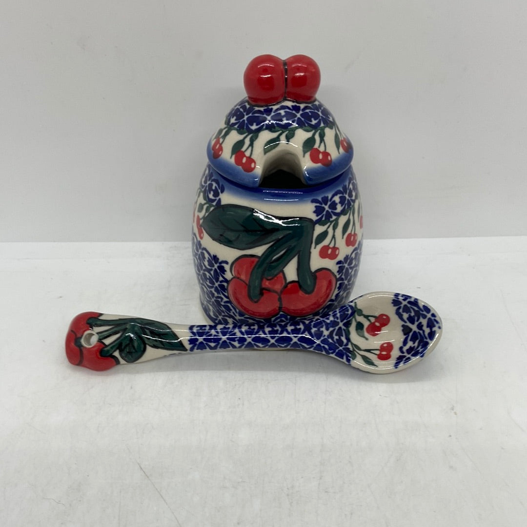 A2 Cherry Jam Jar - D29