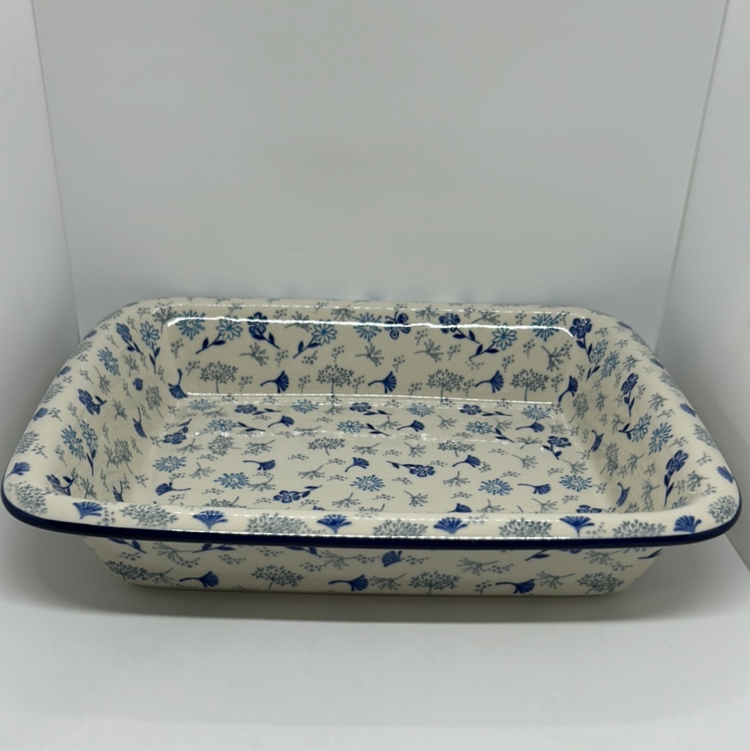 854 ~ Baker ~ Rectangular w/Rim ~ Lasagna ~ 11.25" x 13.75" ~ 2885X - T3!
