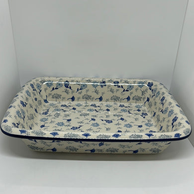 854 ~ Baker ~ Rectangular w/Rim ~ Lasagna ~ 11.25