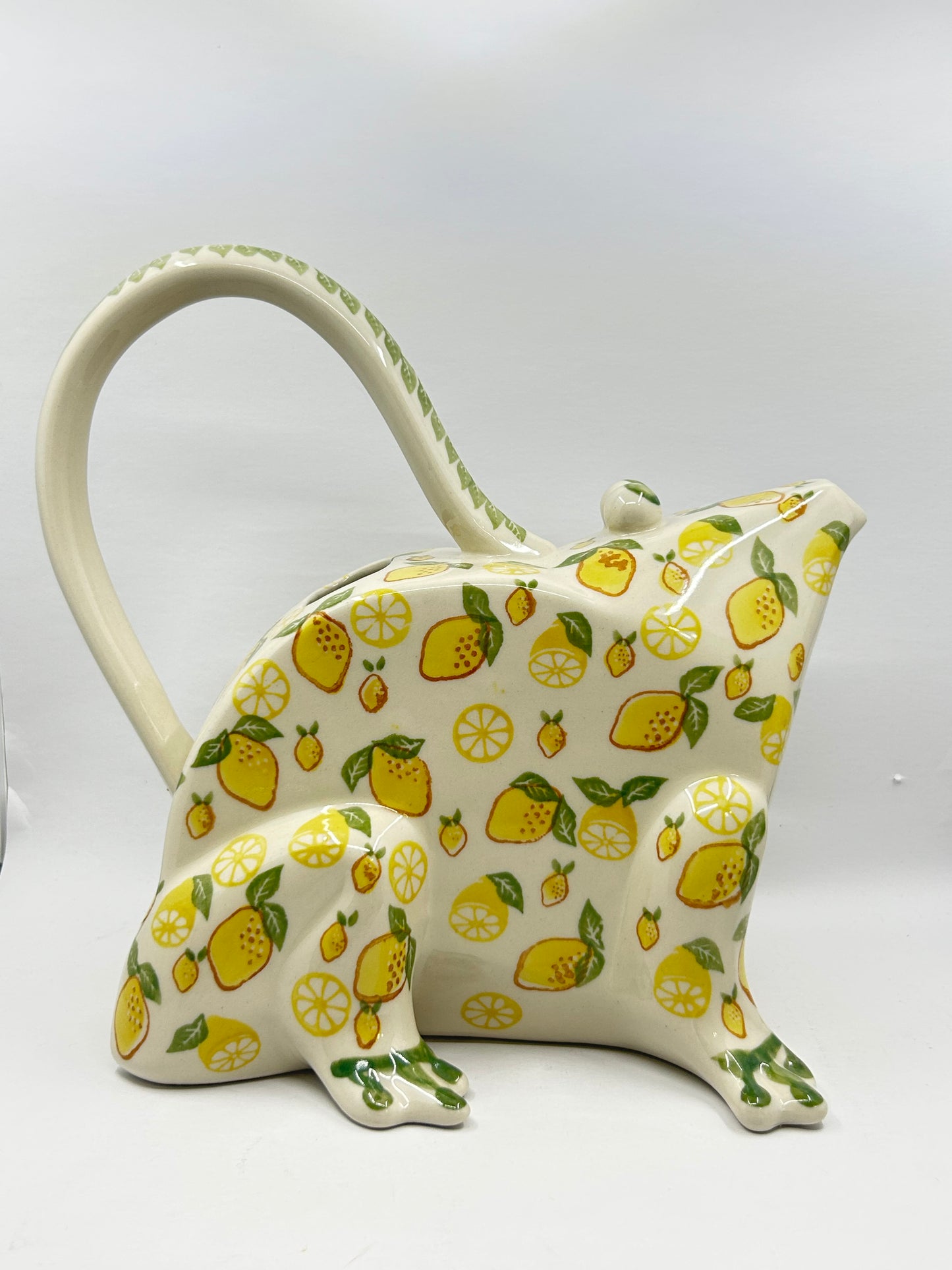 Andy Frog Flower Waterer - Lemon