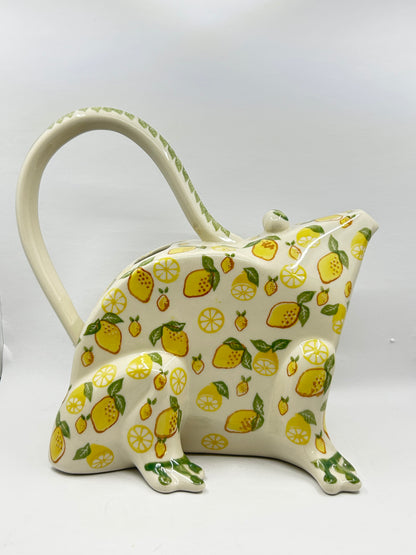 Andy Frog Flower Waterer - Lemon