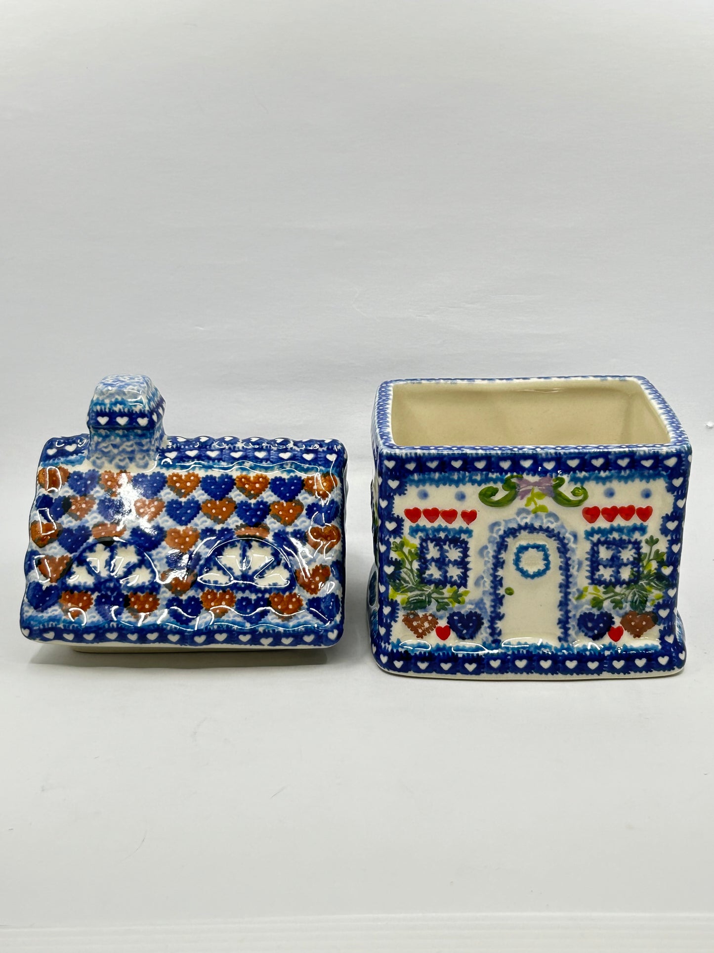 Large House Canister - Heart - U!