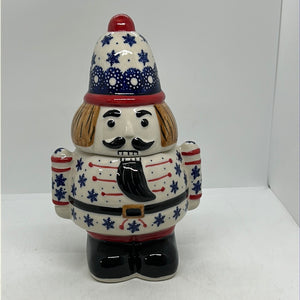 Nutcracker Candy Jar - D33