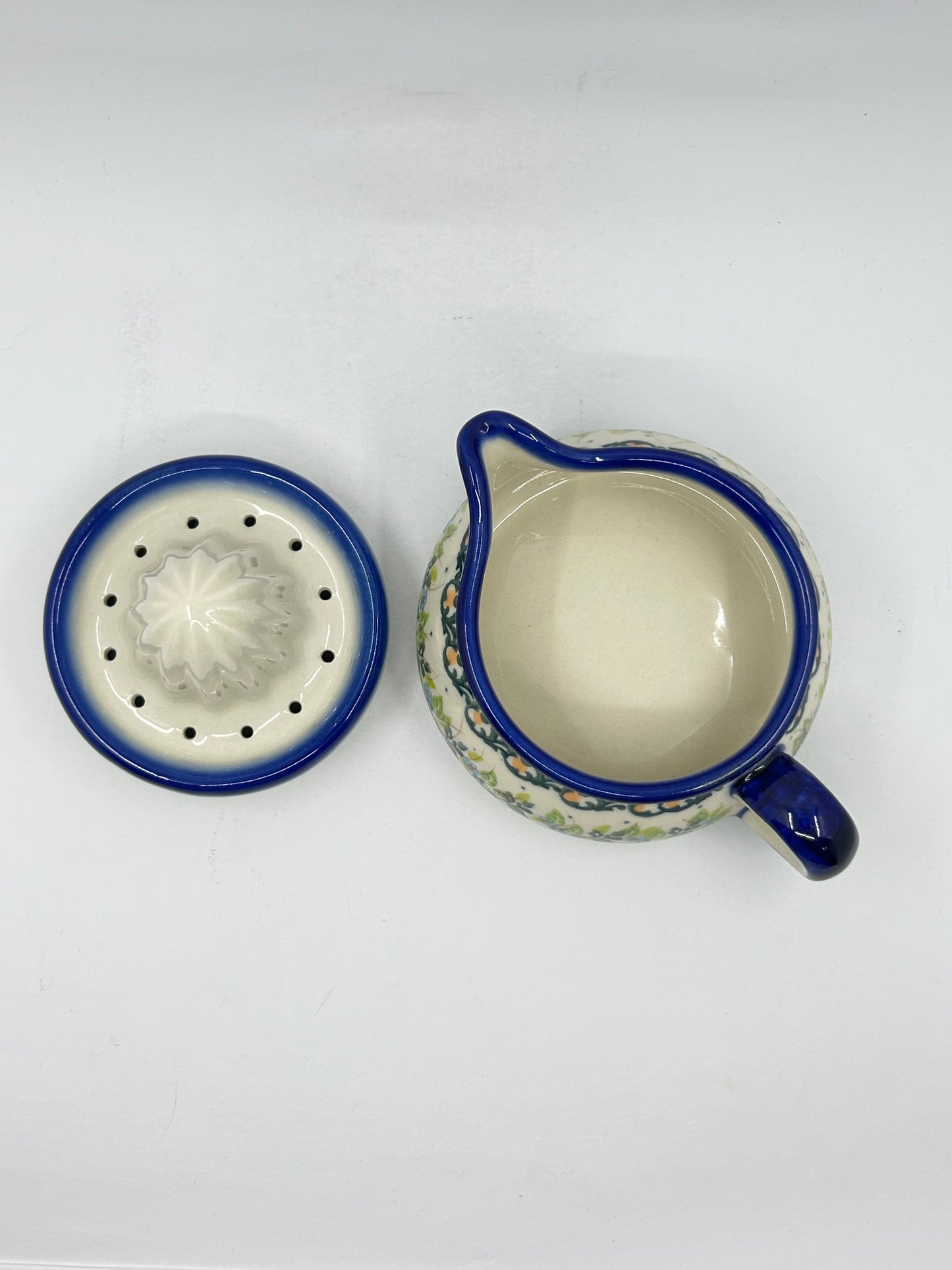 1 cup Juicer with removable strainer - Green
