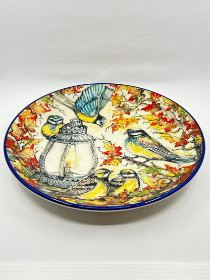 Limited Edition Large Plate - Birds L-222
