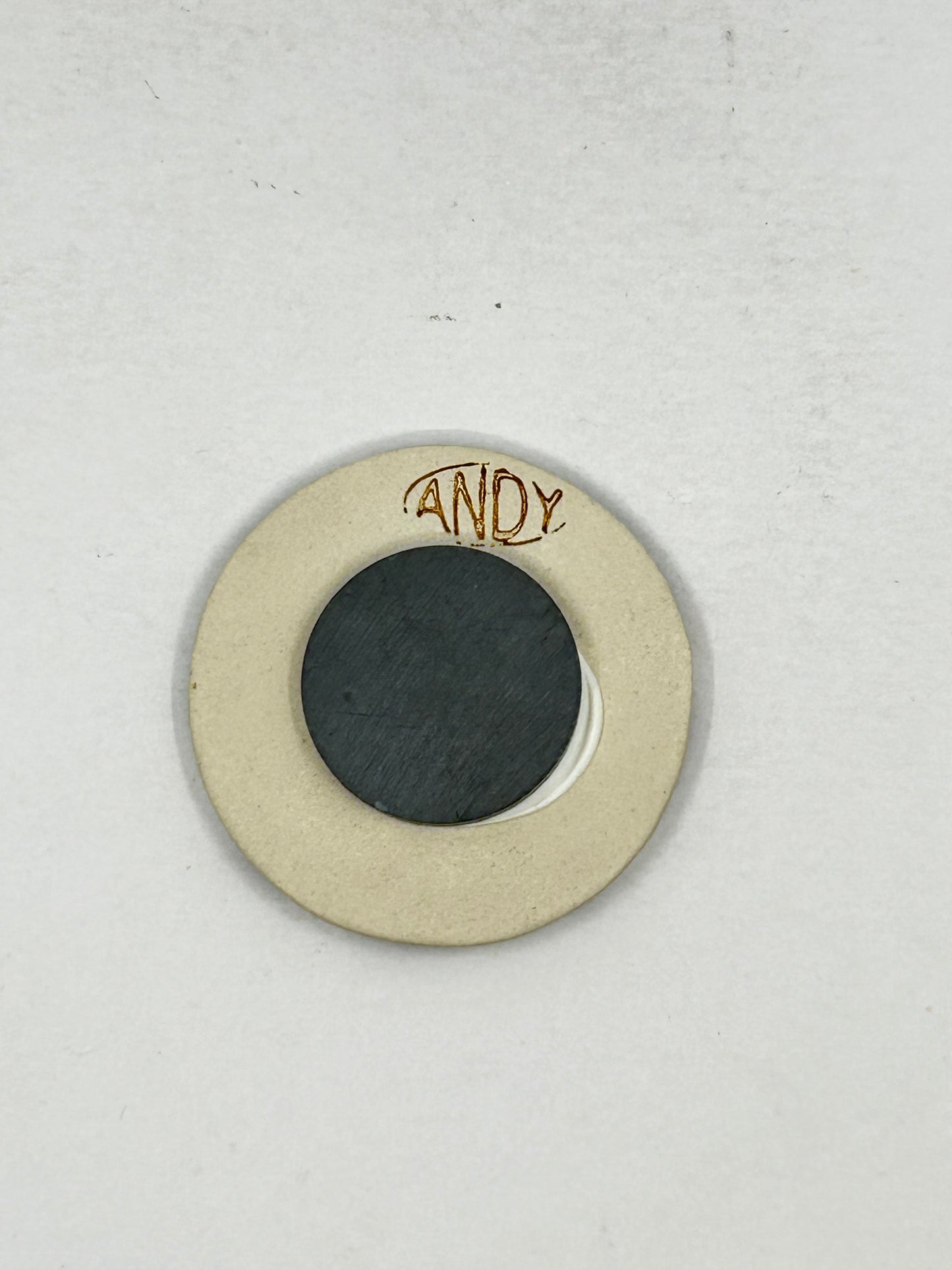 Polska Fridge Magnet - Orange Blue