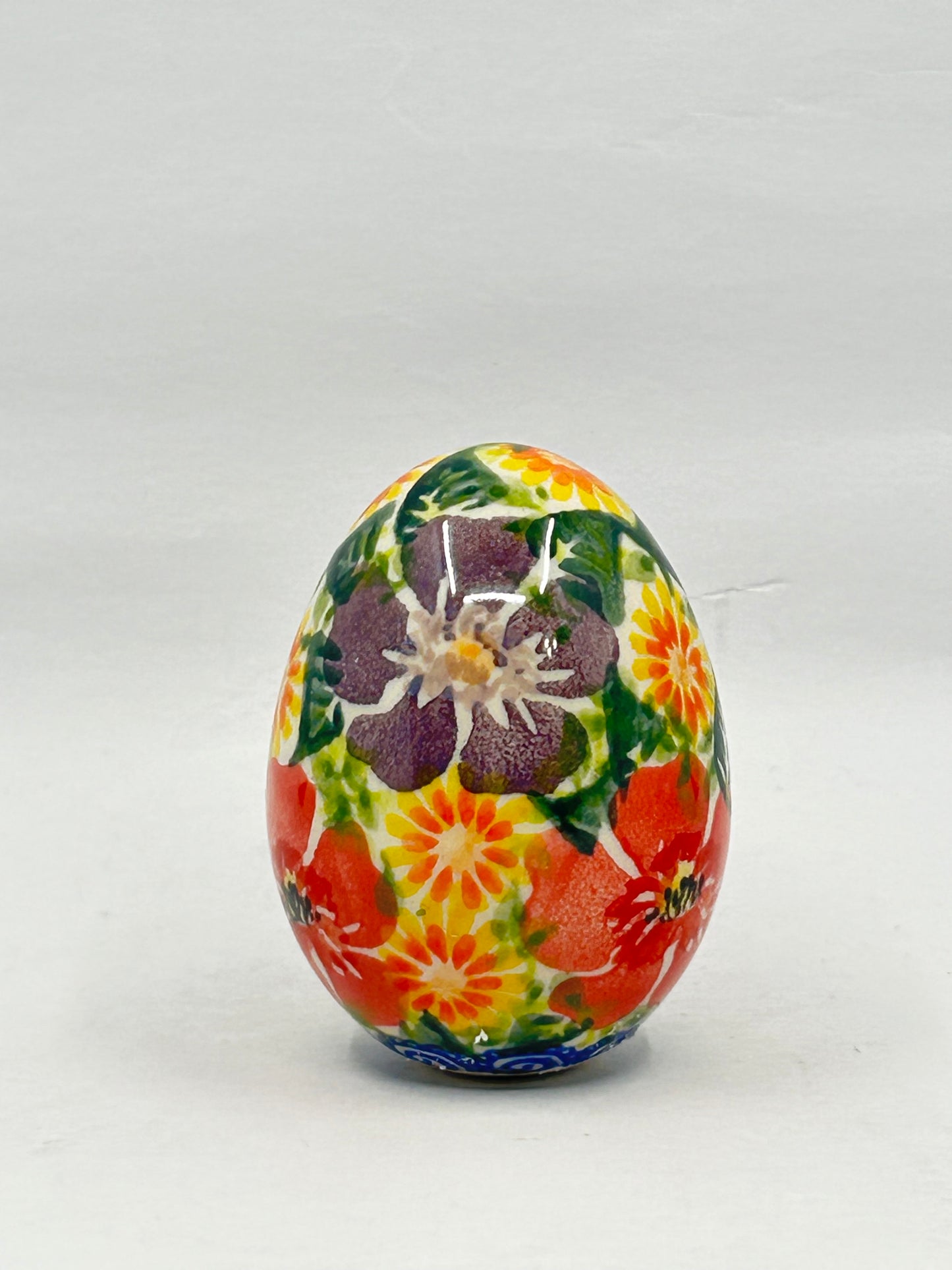 Kalich Stoneware Egg - Deep Lilac and Pink - Art2