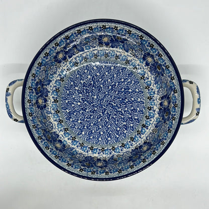 Baker ~ Round w/ Handles ~ 8 inch ~ U4417~ U3!