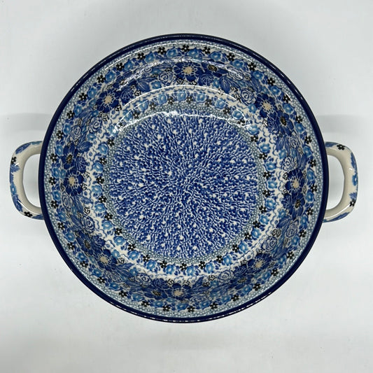 Baker ~ Round w/ Handles ~ 8 inch ~ U4417~ U3!