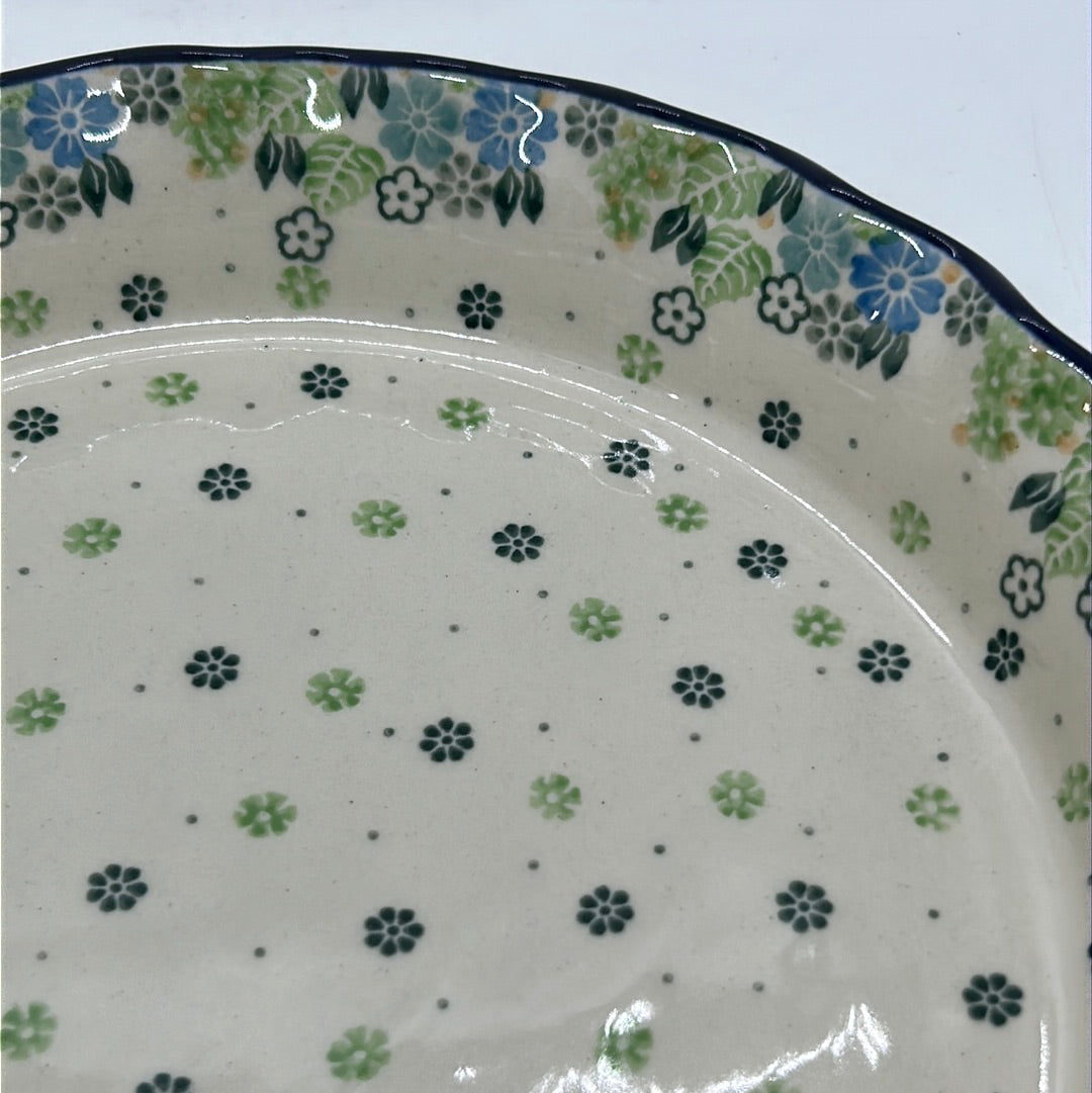 636 ~ Pie Plate ~ Fluted ~ 10" ~ 2064X - T3*
