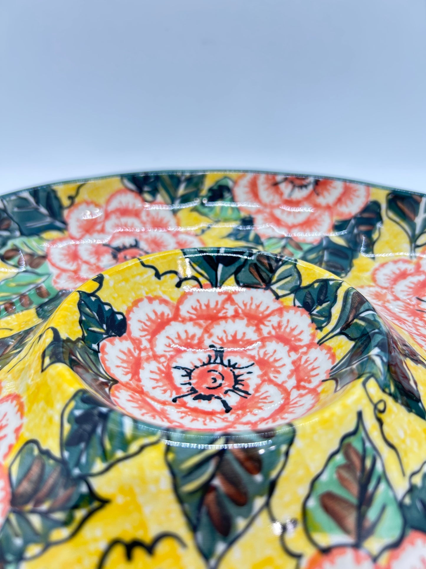 Bowl ~ Chip & Dip ~ 10W x 1.75D ~ U1472 ~ U5!