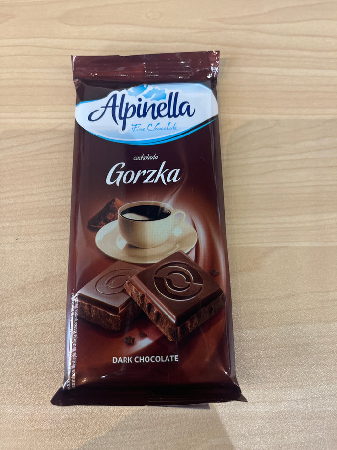 Dark Chocolate Bar by Alpinella