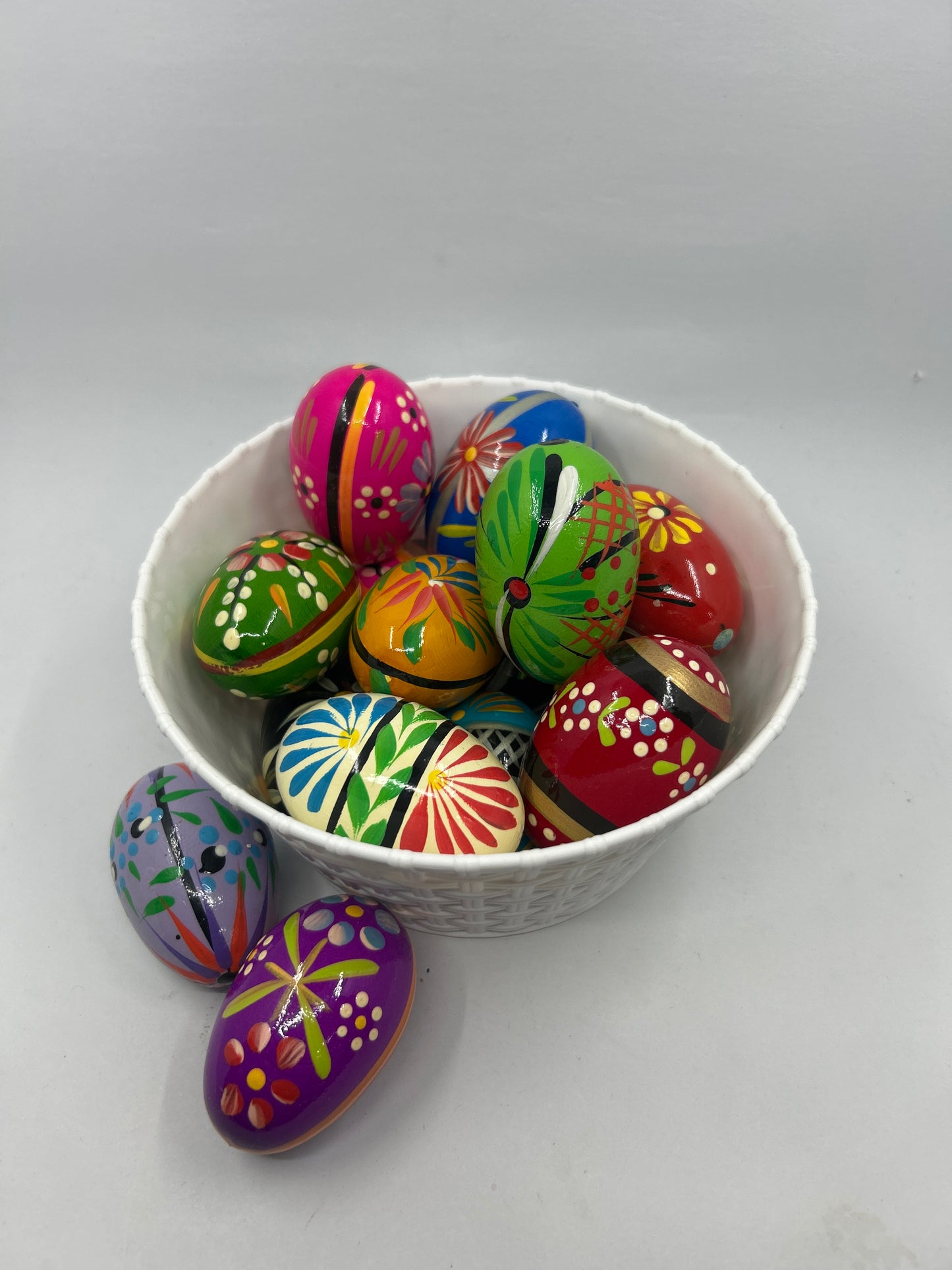 1 Wooden Pisanki Egg