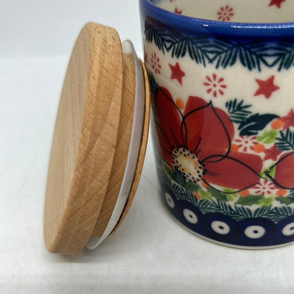 Round Covered Container ~ 4" ~ A-S5