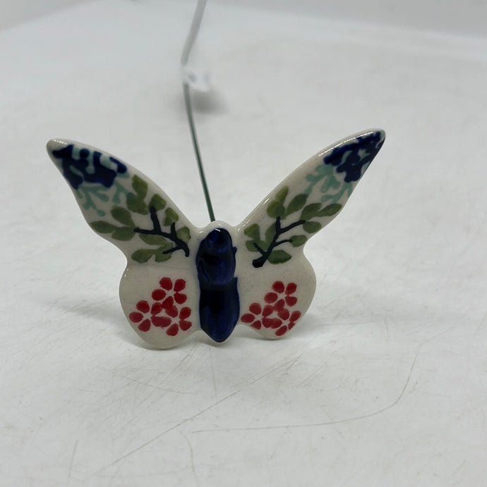 Butterfly Figurine on a Metal stick - BUK1