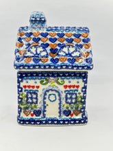 Load image into Gallery viewer, Large House Canister - Heart - U!