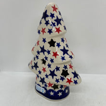 Load image into Gallery viewer, A282 Christmas Tree Small with star holes - Stars &amp; Stripes