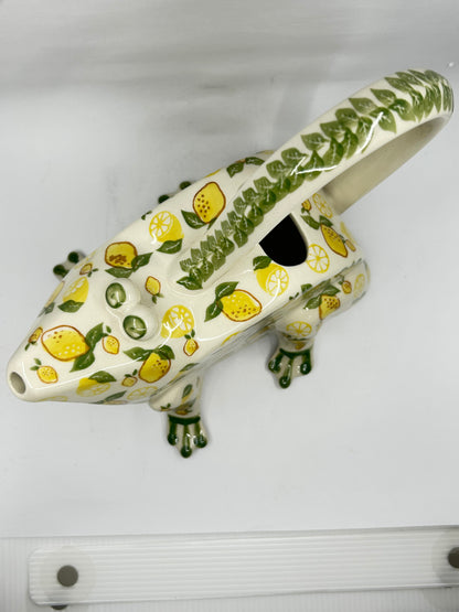 Andy Frog Flower Waterer - Lemon
