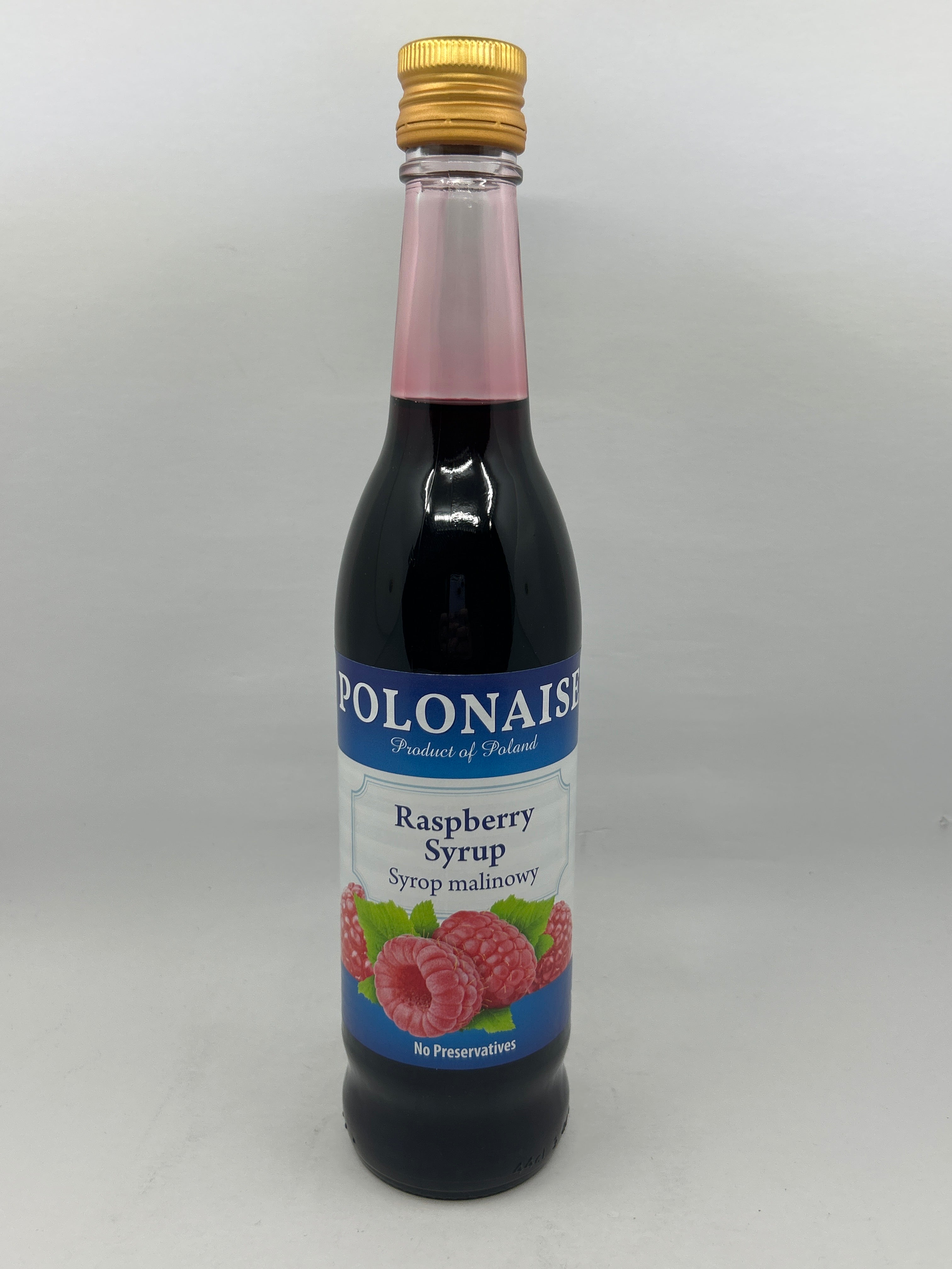 Polonaise Raspberry Natural Syrup 14.5 oz (small) – More Polish Pottery