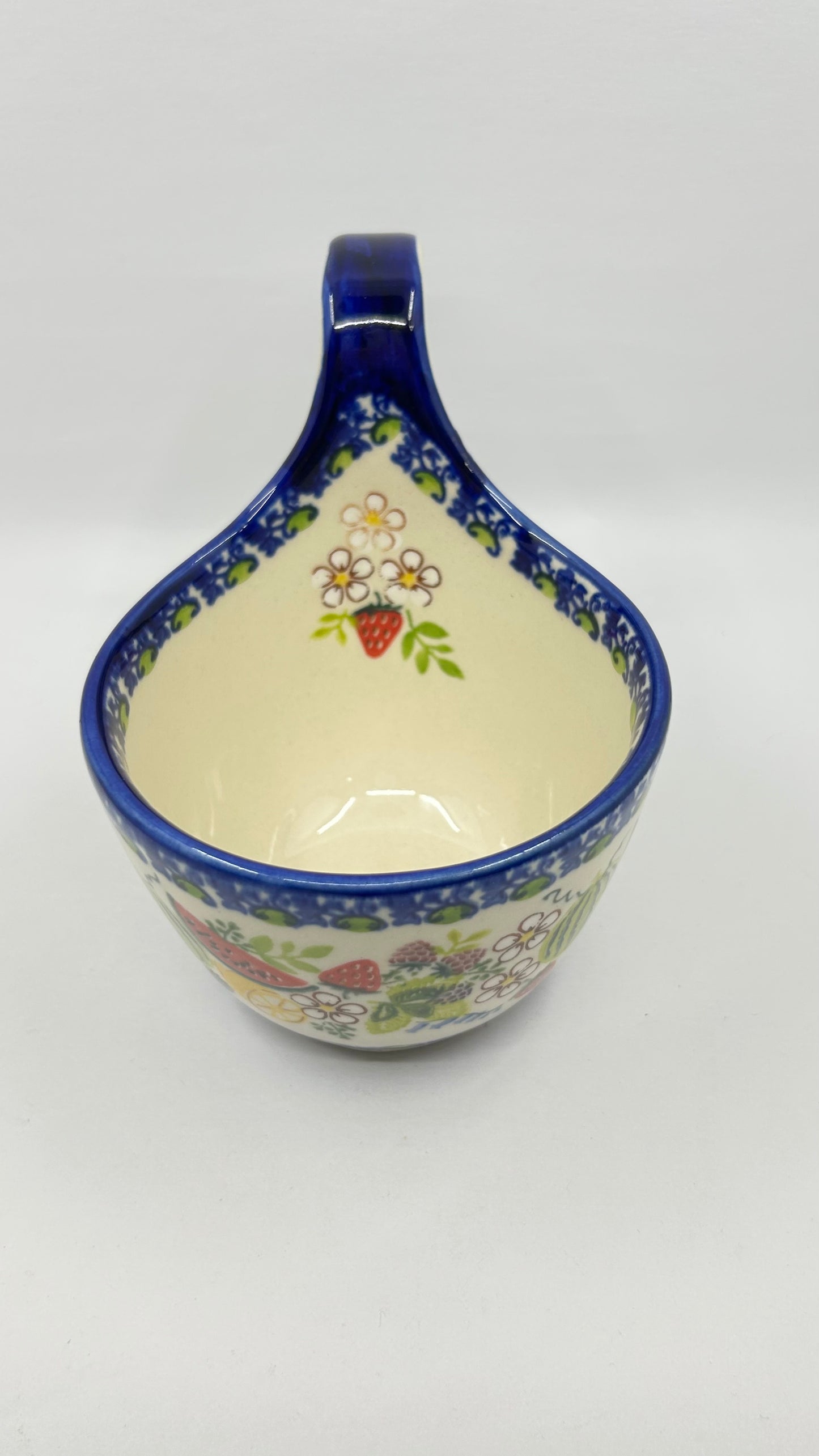 Kalich Soup Bowl with Handle - U1143