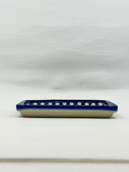 Flat Soap Dish with Rim - D33