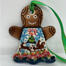 Load image into Gallery viewer, B15 Girl Gingerbread Ornament - A-S3