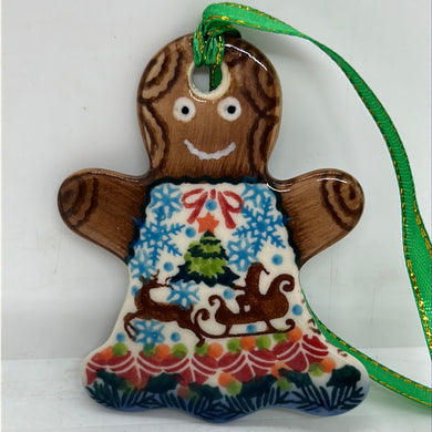 B15 Girl Gingerbread Ornament - A-S3