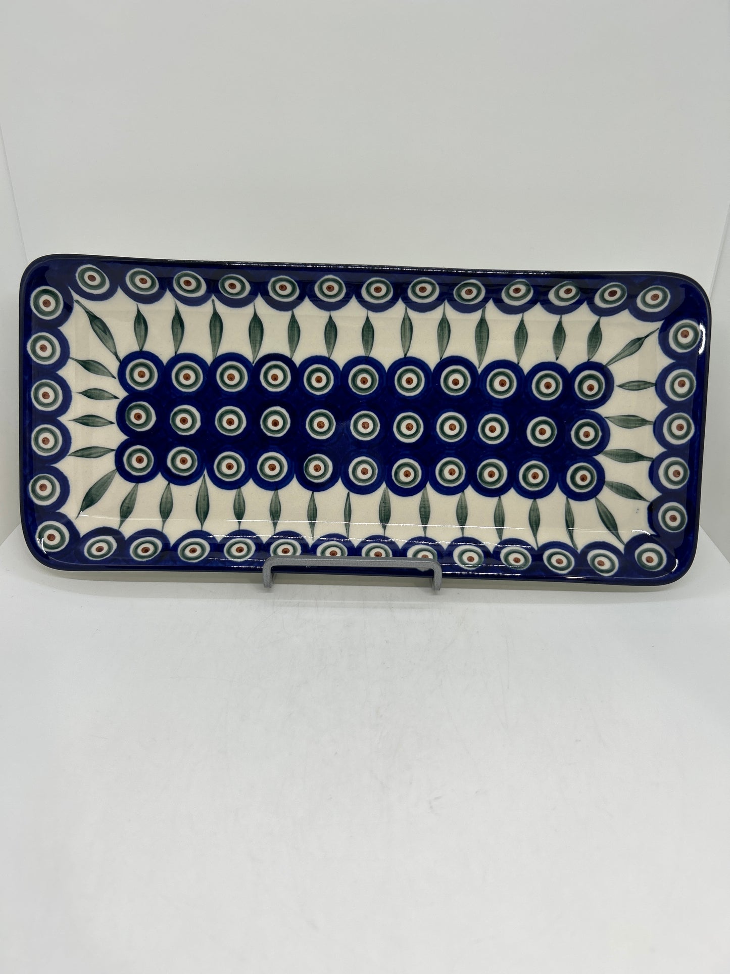 584 ~ Scalloped Tray ~ 6" x 13" ~ 54X - T3!