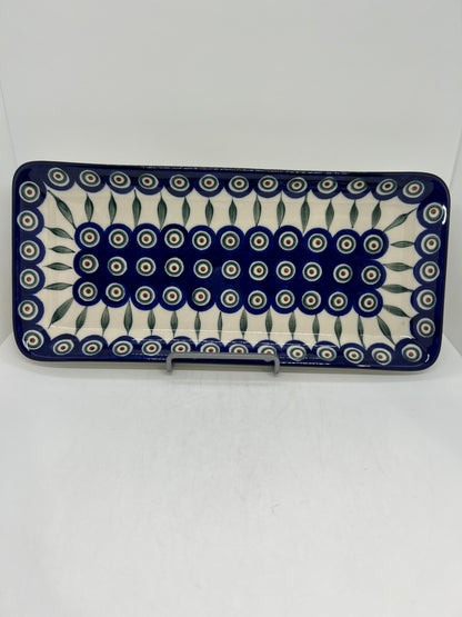 584 ~ Scalloped Tray ~ 6" x 13" ~ 54X - T3!