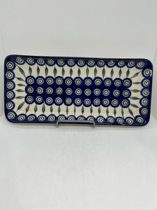 584 ~ Scalloped Tray ~ 6" x 13" ~ 54X - T3!