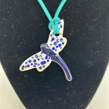 Load image into Gallery viewer, Polka Dot Dragonfly Necklace #3