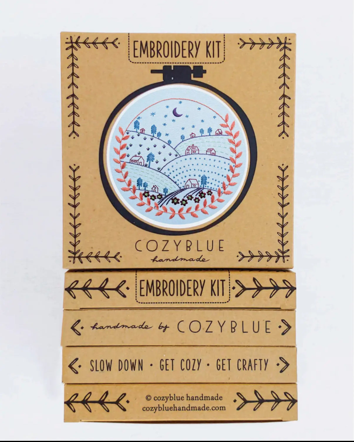 Rolling Hills Embroidery Kit