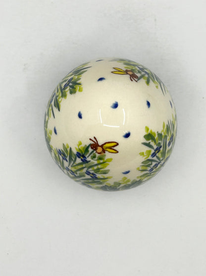 0603 Large Egg - Bubble Bee on Flower - A1