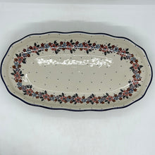 Load image into Gallery viewer, Tray ~ Scalloped Oval ~ 6.25 x 12.5 inch ~ 2067X - T1!