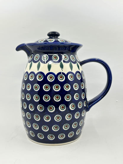 A291 Large Pitcher w Lid - D43