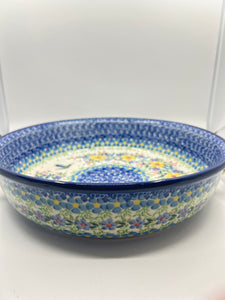 Baker ~ Round w/ Handles ~ 10 inch ~ U5166 ~ U3!