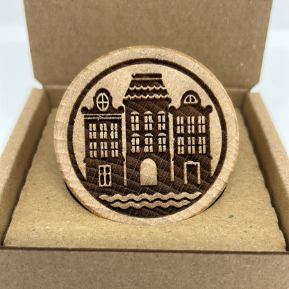 Tenement House 2 Cookie Wooden Stamp