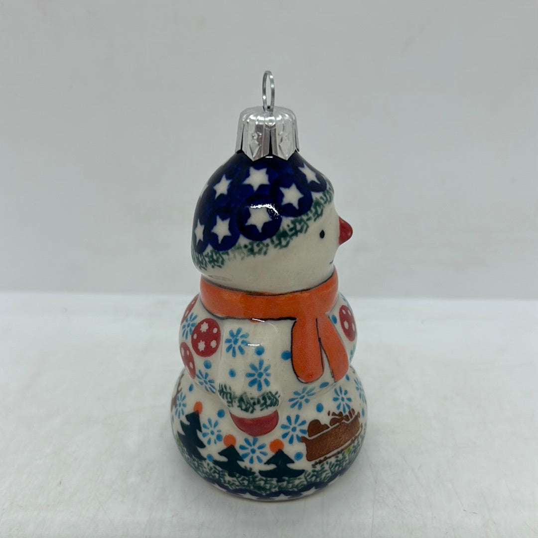 B13 Snowman Ornament - A-S1 - Art