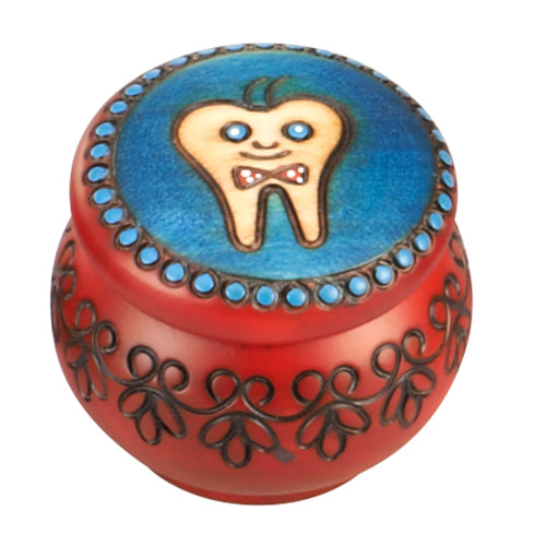 Round Boys Tooth Box