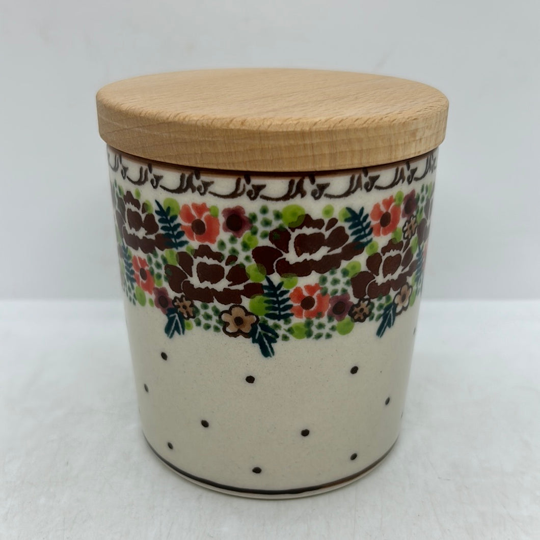 Round Covered Container ~ 4