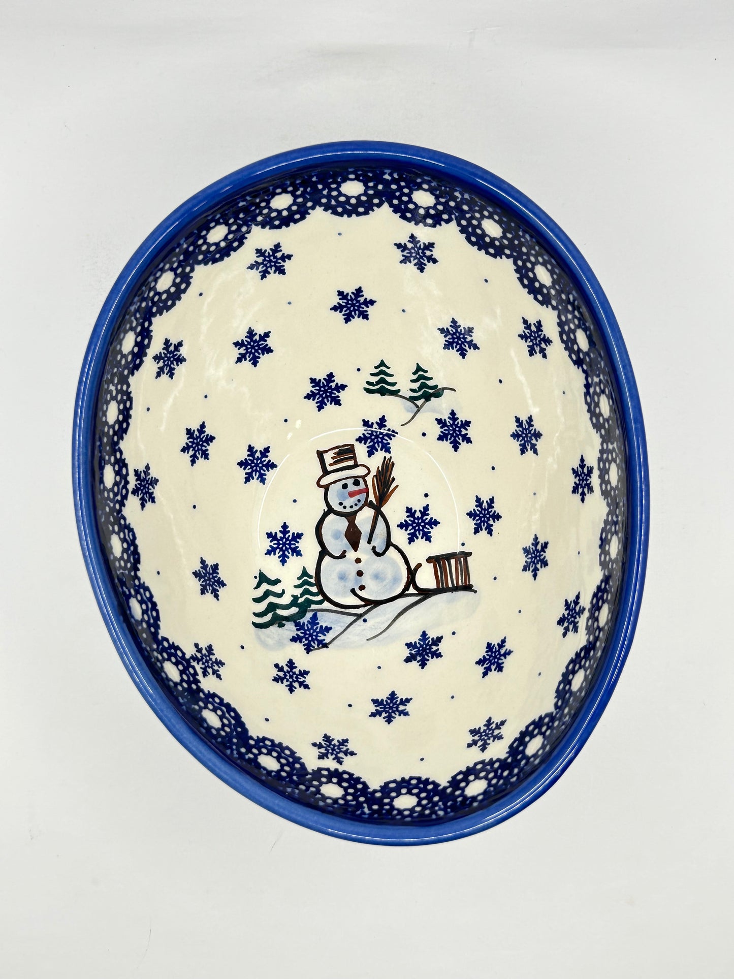 Egg Shape Serving Bowl - D33