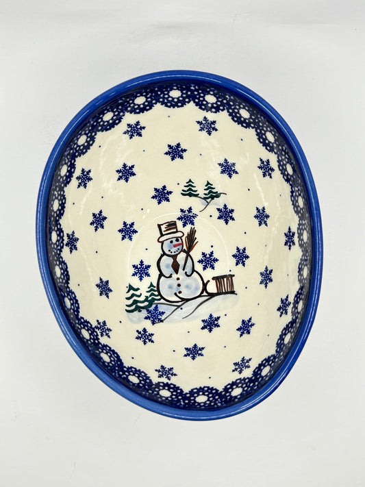 Egg Shape Serving Bowl - D33