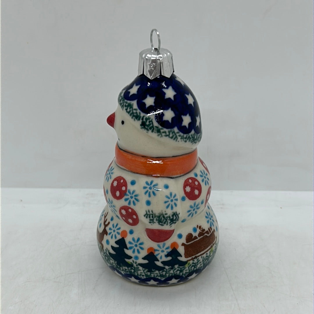B13 Snowman Ornament - A-S1 - Art