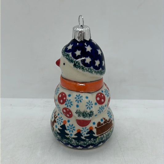 B13 Snowman Ornament - A-S1 - Art