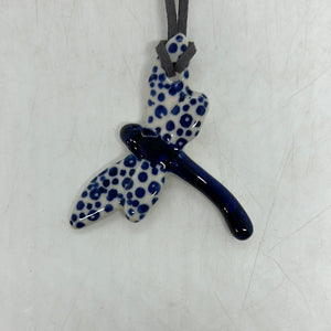 Polka Dot Dragonfly Necklace #2