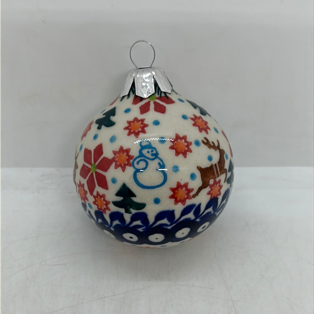2.5" Galia Round Ornament - U-SG
