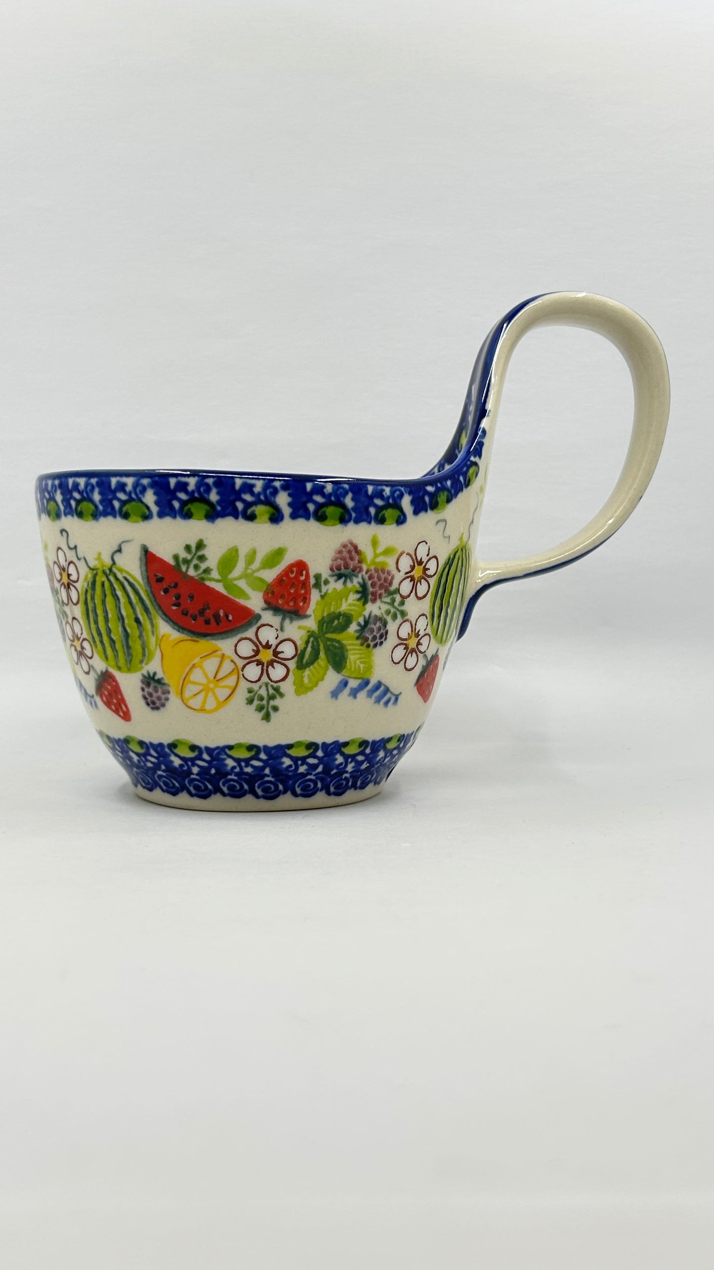 Kalich Soup Bowl with Handle - U1143