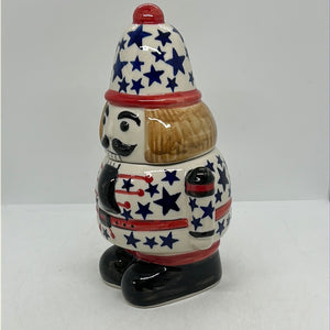 Nutcracker Candy Jar - D45