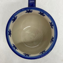 Load image into Gallery viewer, A10 Bubble Mug Pines and Snowflakes - D85