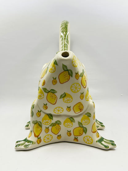 Andy Frog Flower Waterer - Lemon